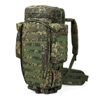 Рюкзак тактический армейский с отделением для оружия 9.11 для охоты и рыбалки пиксельный хаки зеленый 70 л - изображение 1