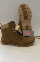 Зимові військові черевики Койот KH, підошва Antistatic (KH15-SHORT-WT-COY-AS-41) - изображение 1