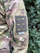 Куртка мужская тактическая на флисе Мультикам ВСУ (ЗСУ) XL 8663 2 хаки - изображение 9