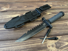Армейский тактический нож с огневом Volf 1 Нож для активного отдыха Походный нож - изображение 6