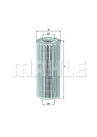 Фильтр масла Knecht OX381D MAHLE (OX381D)