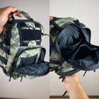 Чоловіча нагрудна тактична сумка піксель міні рюкзак слінг бананка Tactica XL - зображення 7