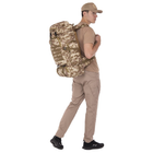 Рюкзак тактический рейдовый Zelart 9188 объем 35 литров Brown-Camouflage - изображение 4