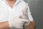Латексні рукавички Medicom SafeTouch® Strong одноразові текстуровані без пудри розмір M 500 шт. Білі (5,5 г.) - зображення 5