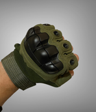 Тактичні рукавички Tactical Gosp XL Хакі - изображение 3