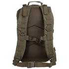 Штурмовой тактический рюкзак армейский военный походный для охоты 25 литров 43 x 25 x 14 см SILVER KNIGHT оливковый АНLK2021 - изображение 7