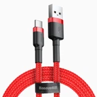 Кабель Baseus cafule cabel USB For Type-C 3A 0.5M (CATKLF-A09) Red+Red