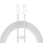 Кабель Baseus Dynamic Series Fast Charging Data cabel Type-C to iP 20W 2m (CALD000102) White