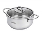 Кастрюля Ardesto Black Mars 1,8л d16 см нержавейка (AR0718S)