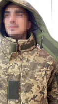 Куртка бушлат зимний военный, бушлат зимовий куртка військова піксель ЗСУ, розмір 58, Bounce HS-RD-0058 - изображение 4
