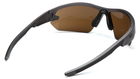 Захисні окуляри Venture Gear Tactical Semtex 2.0 Gun Metal Anti-Fog, коричневі - зображення 4