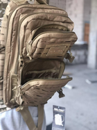 Военный тактический штурмовой рюкзак MIL-TEC из Германии койот для военных ЗСУ - зображення 13