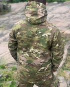 Куртка тактическая Accord Soft Shell(Водостойкая),на флисе,мультикам M - изображение 3