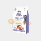 Сухой корм для кошек Brit Care Cat GF Sterilized Weight Control для стерилизованных и с избыточным весом с уткой и индейкой