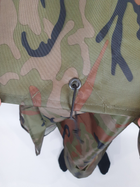 Армейський дощовик-пончо для військових ВСУ універсальний за розміром камуфляжного кольору 2724 - зображення 6