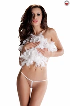 Трусики мікро стринги Passion MT003 Білі S/M