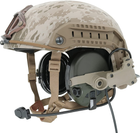 Крепление адаптер на шлем для активных наушников COMTAC II / COMTAC III тан - изображение 4