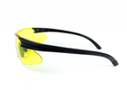 Очки защитные открытые Global Vision Weaver (yellow) желтые - изображение 4