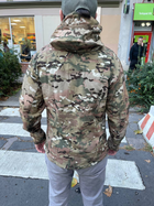 Тактическая куртка на флисе SOFT SHEL мультикам L - изображение 3