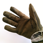 Тактические сенсорные перчатки палые Mechanix M-Pact Олива XL (E-0011-1) - изображение 3