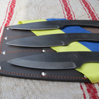Набір ножів метальних "Скорпіон" ручної роботи з чохлом - зображення 3