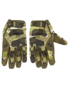 Перчатки тактические военные-армейские PROTECTOR с защитой костяшек кулака дышащие, боевые L Multicam BMCP39770-1 - изображение 5