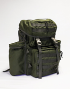 Рюкзак тактичний 40 літрів об'єм для штурмовий військовий рюкзак 40л, водовідштовхувальний cordura хакі - изображение 4