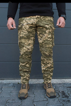 Зимние тактические штаны пиксель военные р 48 - изображение 1