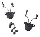 Кріплення для активних навушників FMA EX Headset and Helmet Rail Adapter Set GEN1 BK Black - зображення 5