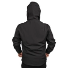Тактическая куртка Lesko A013 2XL Black водонепроницаемая камуфляжная одежда для тренировок - изображение 4