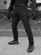 Тактичні штани BEZET 6024 XXL Чорні (2000093211619) - зображення 3