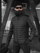 Тактична куртка утеплена BEZET 6331 XXL Чорна (2000093212425) - зображення 1
