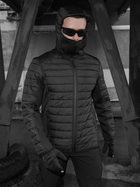 Тактична куртка утеплена BEZET 6331 L Чорна (2000134560676) - зображення 5