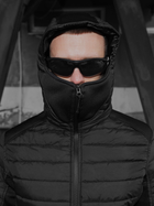 Тактична куртка утеплена BEZET 6331 M Чорна (2000124675380) - зображення 6