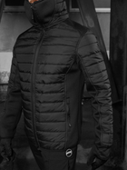 Тактична куртка утеплена BEZET 6331 M Чорна (2000124675380) - зображення 7