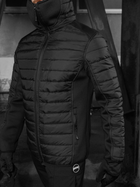 Тактична куртка утеплена BEZET 6331 XL Чорна (2000134562502) - зображення 7