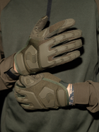 Тактические перчатки BEZET 6262 L Хаки (2000093212265) - изображение 8
