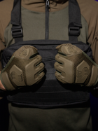 Тактичні рукавички BEZET 6262 XL Хакі (2000093212272) - зображення 7