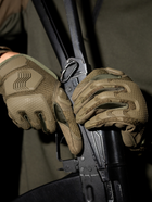Тактические перчатки BEZET 6262 M Хаки (2000093212241) - изображение 12