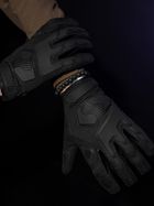 Тактичні рукавички BEZET 6254 M Чорні (2000093212258) - зображення 8
