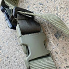 Трёхточечный ремень оружейный для автомата АК хаки MAX-SV - 1106 - изображение 3