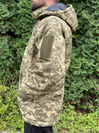 Куртка-бушлат военная мужская тактическая ВСУ (ЗСУ) Пиксель 8721 50 размер хаки - изображение 8