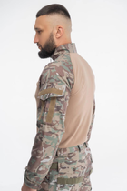 Тактична Осіння військова форма комплект костюм, (Убакс + Штани), Камуфляж "Мультикам", Розмір: XL - зображення 5