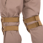 Прочные тактические наколенники и налокотники комплект защиты для коленей и локтей PRO TACTICAL хаки АНZK-16 - изображение 5