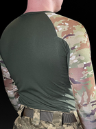 Рашгард тактичний UFB Clothing олива / мультикам NATO XL (56 розмір) - зображення 4
