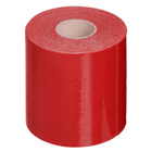 Широкий кінезіо тейп стрічка пластир для тейпування спини коліна шиї 7,5 см х 5 м ZEPMA tape Червоний (BC-4863-7_5) - зображення 3