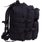 Военный тактический рюкзак штурмовой SILVER KNIGHT 25 л Размер 43 x 25 x 14 см Оксфорд Черный (LK2021) - изображение 4