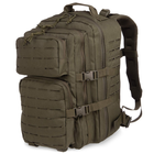 Військовий тактичний рюкзак штурмовий SILVER KNIGHT 25 л Розмір 43 x 25 x 14 см Оксфорд Хакі (LK2021) - зображення 3