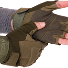 Тактические перчатки без пальцев военные BLACKHAWK Для рыбалки для охоты Полиэстер Оливковый (BC-4380) M - изображение 5
