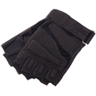 Тактичні рукавички без пальців військові BLACKHAWK Для риболовлі для полювання Поліестер Чорний (BC-4380) M - зображення 6